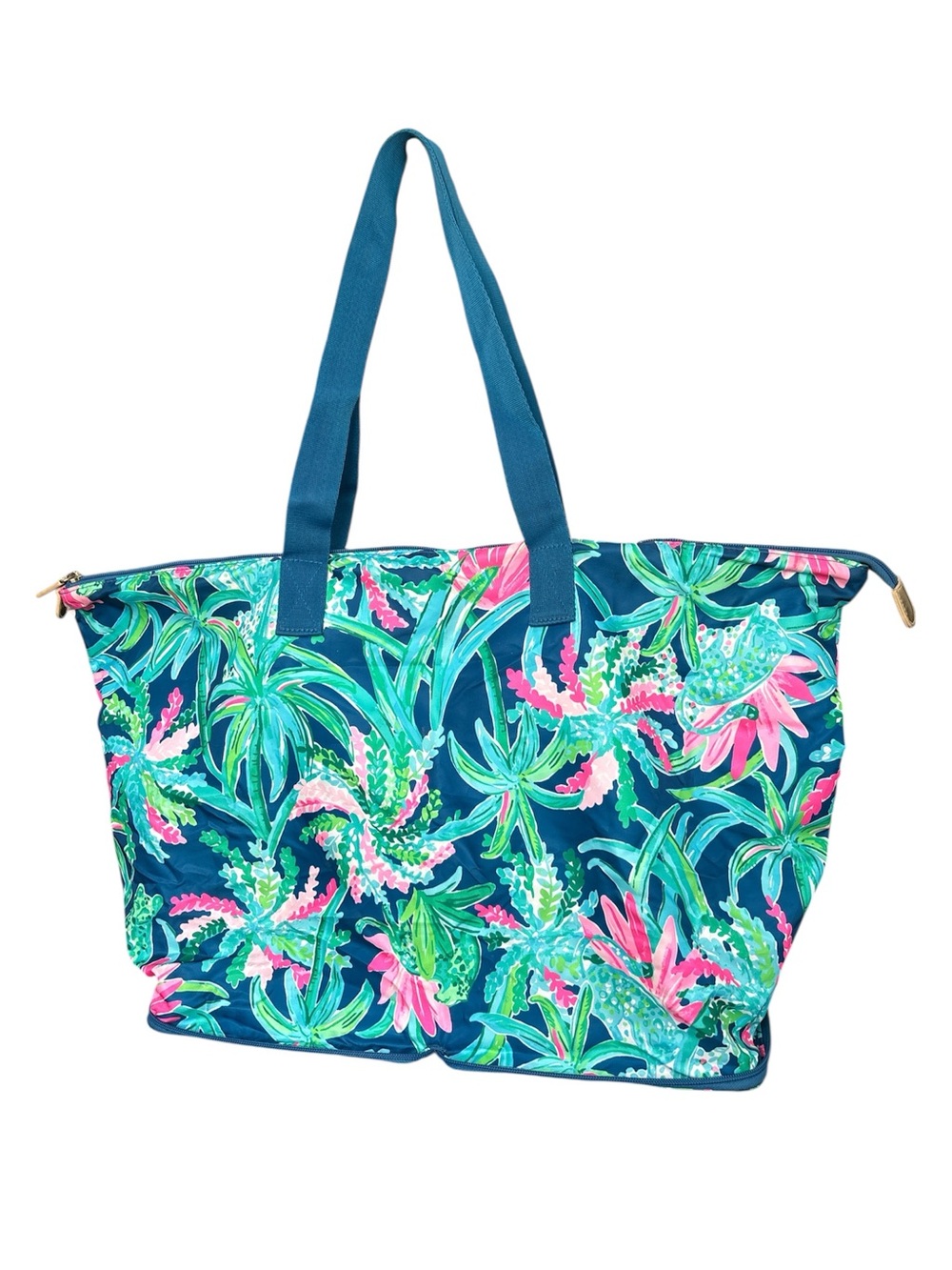 Lily Pulitzer getaway packable tote
